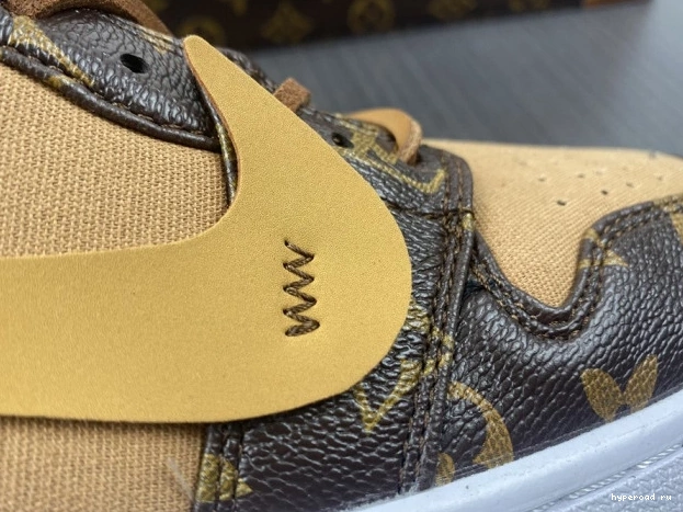 AJ1 Jordan OW 1 LOW Off-Louis Air x 0607